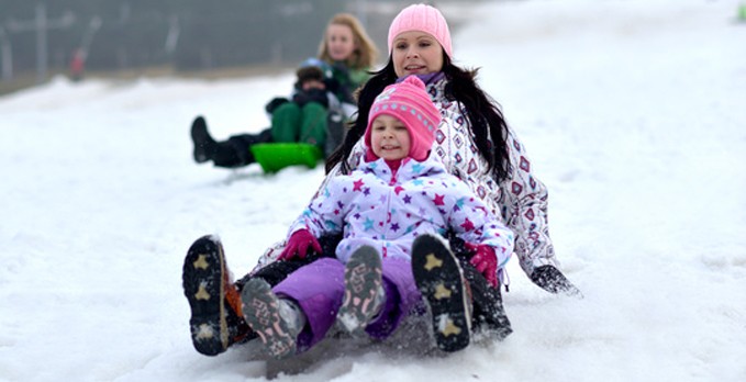 Luge, ski, snow en Alsace