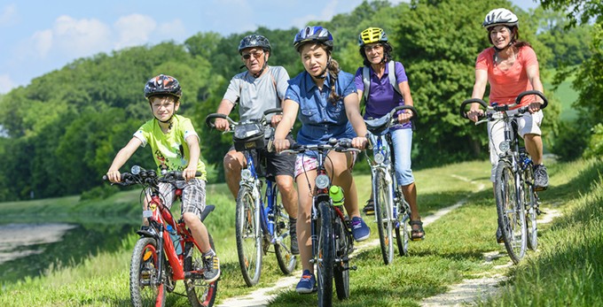 Randonnée de Vtt en alsace sur la route des vins